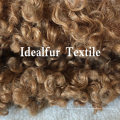 Imitation Wool Curly Short Pile Fur for Raccoon Fur